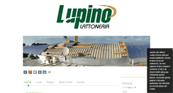 Desktop Screenshot of lupinolattoneria.com